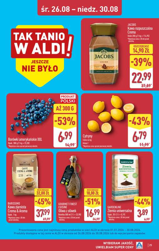 Aldi - gazetka promocyjna Pełny katalog! od poniedziałku 24.08 do niedzieli 30.08 - strona 25