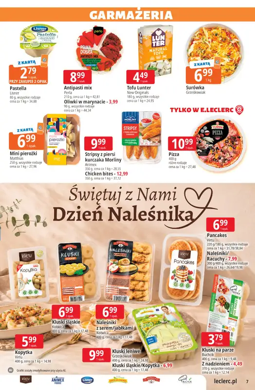 Leclerc - gazetka promocyjna Oferta E.Leclerc | Sezon na przetwory od wtorku 25.08 do soboty 05.09 - strona 7