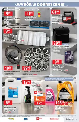 Leclerc - gazetka promocyjna Oferta E.Leclerc | Sezon na przetwory od wtorku 25.08 do soboty 05.09 - strona 21
