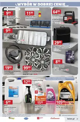 Leclerc - gazetka promocyjna Oferta E.Leclerc | Sezon na przetwory od wtorku 25.08 do soboty 05.09 - strona 21