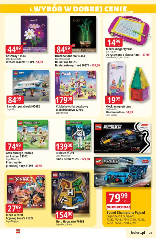 Leclerc - gazetka promocyjna Oferta E.Leclerc | Sezon na przetwory od wtorku 25.08 do soboty 05.09 - strona 23