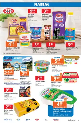 Leclerc - gazetka promocyjna Oferta E.Leclerc | Sezon na przetwory od wtorku 25.08 do soboty 05.09 - strona 3