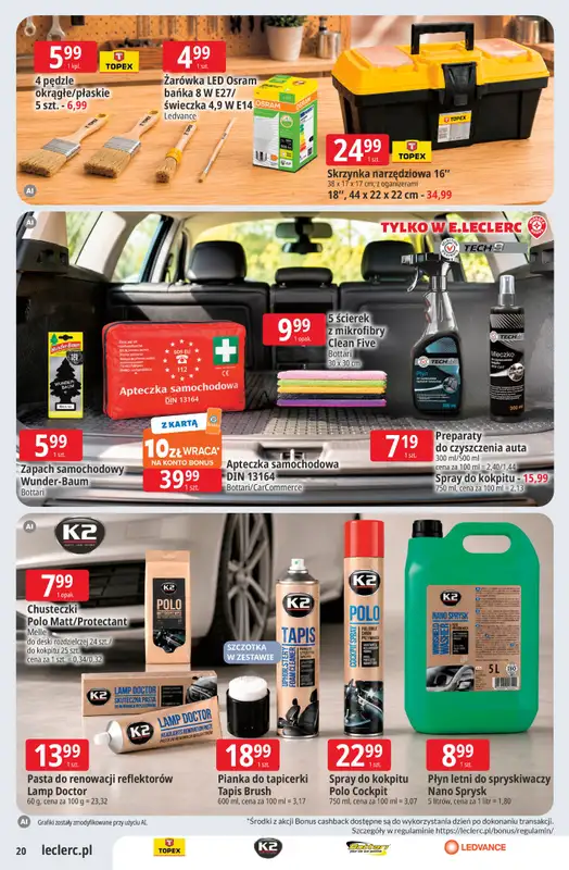 Leclerc - gazetka promocyjna Oferta E.Leclerc | Sezon na przetwory od wtorku 25.08 do soboty 05.09 - strona 20