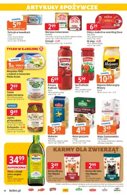 Leclerc - gazetka promocyjna Oferta E.Leclerc | Sezon na przetwory od wtorku 25.08 do soboty 05.09 - strona 10