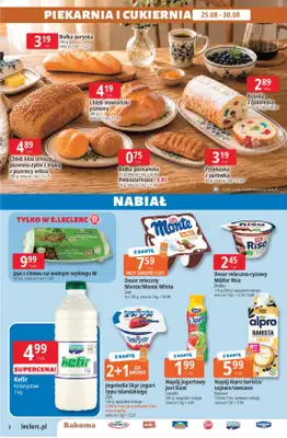 Leclerc - gazetka promocyjna Oferta E.Leclerc | Sezon na przetwory od wtorku 25.08 do soboty 05.09 - strona 2