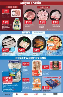 Leclerc - gazetka promocyjna Oferta E.Leclerc | Sezon na przetwory od wtorku 25.08 do soboty 05.09 - strona 6