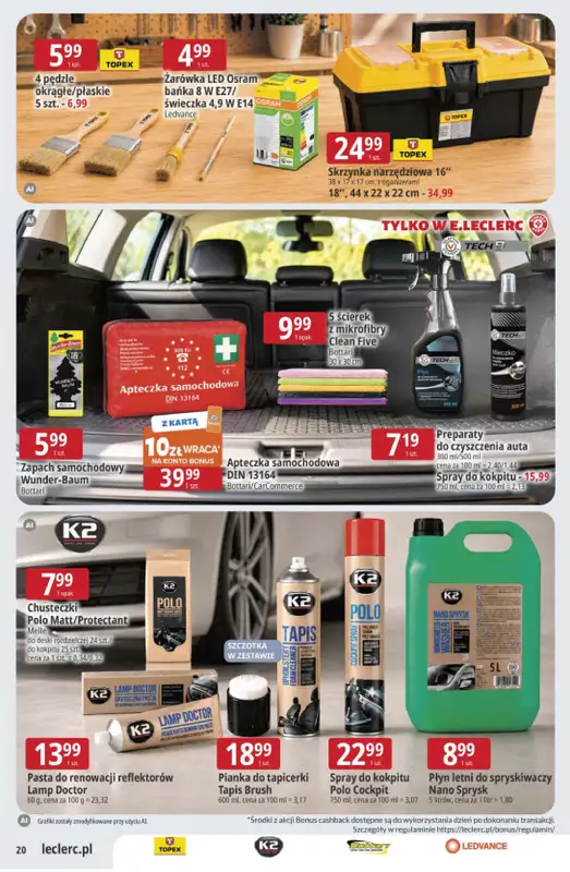Leclerc - gazetka promocyjna Oferta E.Leclerc | Sezon na przetwory od wtorku 25.08 do soboty 05.09 - strona 20