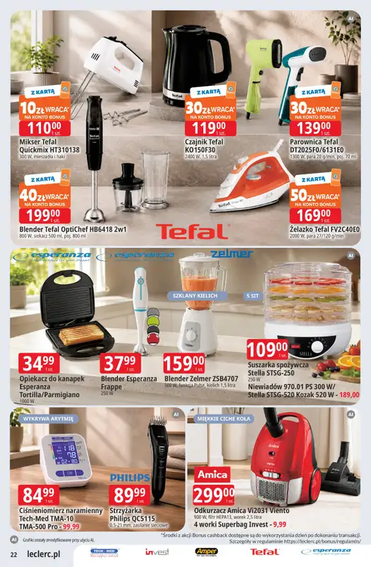 Leclerc - gazetka promocyjna Oferta E.Leclerc | Sezon na przetwory od wtorku 25.08 do soboty 05.09 - strona 22