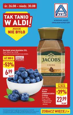 Aldi - gazetka promocyjna Tak tanio w Aldi! od środy 26.08 do niedzieli 30.08