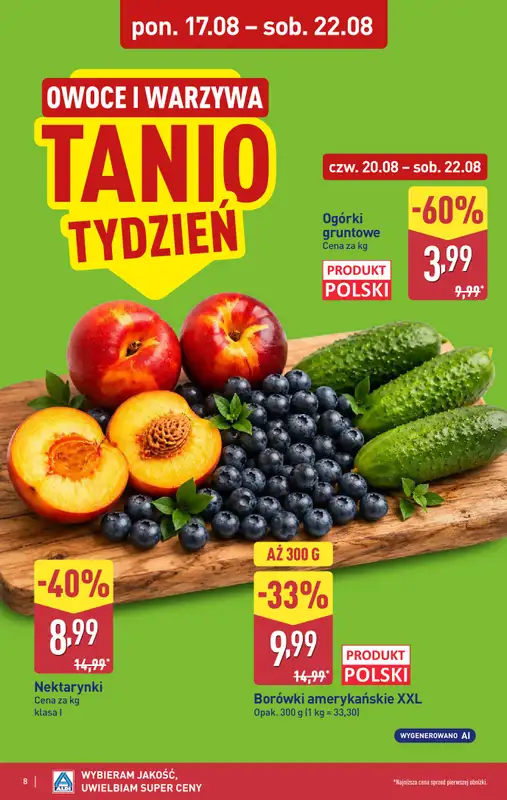 Aldi - gazetka promocyjna Pełny katalog! od poniedziałku 17.08 do soboty 22.08 - strona 8