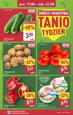 Aldi - gazetka promocyjna Pełny katalog! od poniedziałku 17.08 do soboty 22.08 - strona 4
