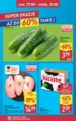 Aldi - gazetka promocyjna Weekend super cen w Aldi! od czwartku 27.08 do niedzieli 30.08 - strona 2