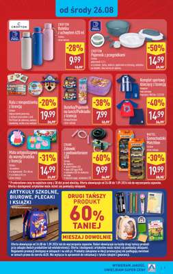 Aldi - gazetka promocyjna Wielka wyprzedaż w Aldi! od środy 26.08 do wtorku 01.09 - strona 3