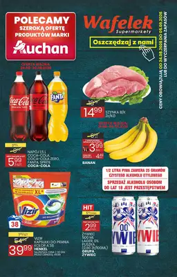 Wafelek - gazetka promocyjna Gazetka od poniedziałku 24.08 do soboty 05.09
