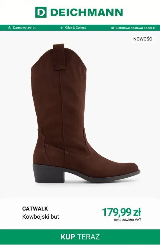 Deichmann - gazetka promocyjna Nowości dla niej od soboty 22.08  - strona 10