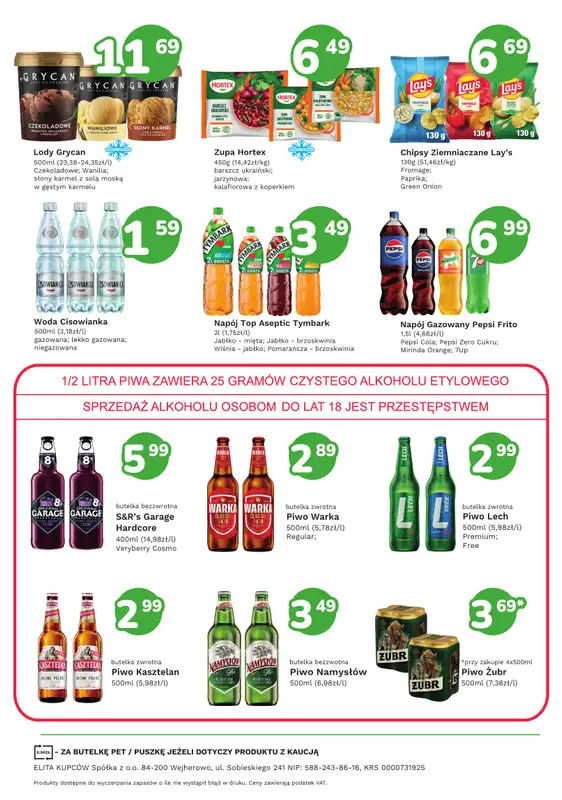 Limonka - gazetka promocyjna Gazetka od czwartku 27.08 do niedzieli 06.09 - strona 4