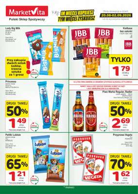 Marketvita - gazetka promocyjna Wielosztuki  do środy 02.09