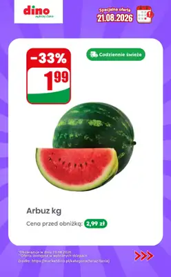 Dino - gazetka promocyjna Specjalna oferta na 21.08.2026 - promocje spoza gazetki od piątku 21.08 do piątku 21.08 - strona 2