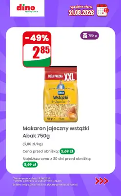 Dino - gazetka promocyjna Specjalna oferta na 21.08.2026 - promocje spoza gazetki od piątku 21.08 do piątku 21.08 - strona 5