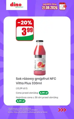 Dino - gazetka promocyjna Specjalna oferta na 21.08.2026 - promocje spoza gazetki od piątku 21.08 do piątku 21.08 - strona 10
