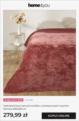 home&you - gazetka promocyjna Druga rzecz -90% od piątku 21.08 do wtorku 25.08 - strona 3
