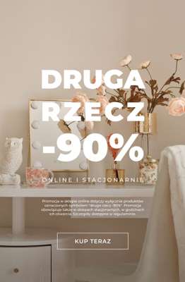 home&you - gazetka promocyjna Druga rzecz -90% od piątku 21.08 do wtorku 25.08