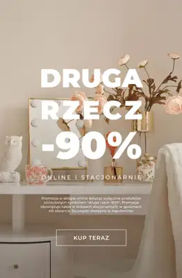 home&you - gazetka promocyjna Druga rzecz -90% od piątku 21.08 do wtorku 25.08