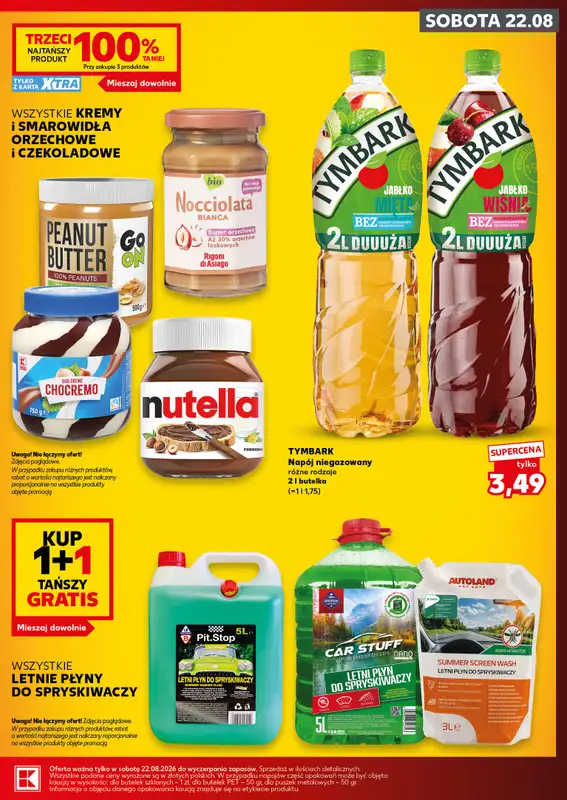 Kaufland - gazetka promocyjna Oferta Kaufland - SUPER SOBOTA od soboty 22.08 do soboty 22.08 - strona 3