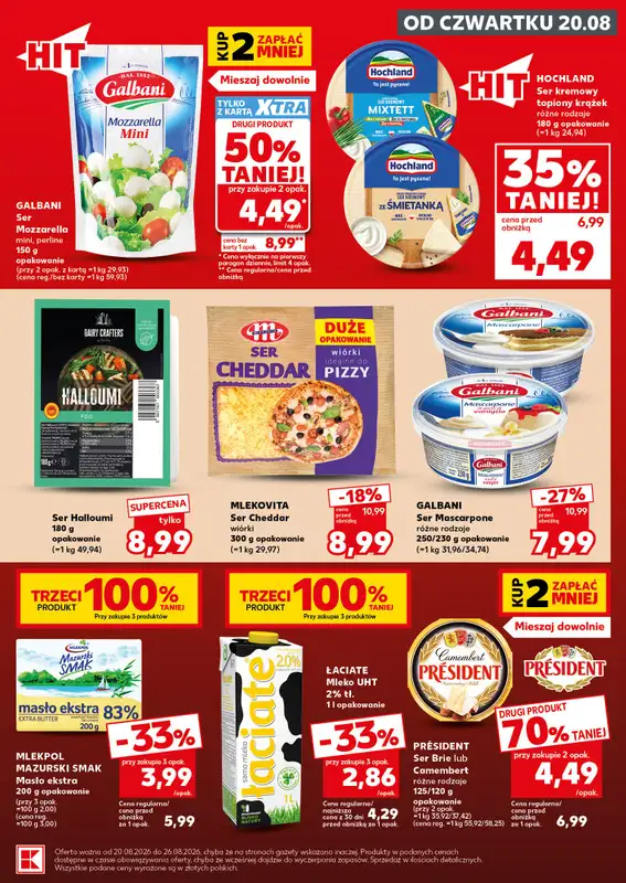 Kaufland - gazetka promocyjna Oferta Kaufland - SUPER SOBOTA od soboty 22.08 do soboty 22.08 - strona 19