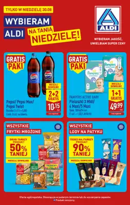Aldi - gazetka promocyjna Tania niedziela w Aldi! od niedzieli 30.08 do niedzieli 30.08 - strona 2