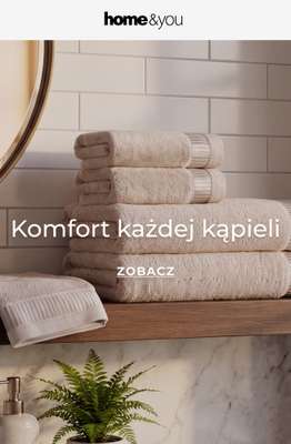 home&you - gazetka promocyjna Komfort każdej kąpieli - ręczniki od soboty 22.08 do piątku 28.08