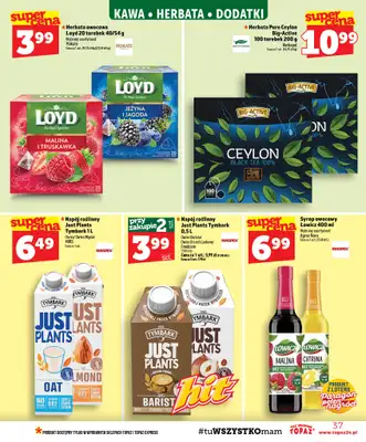 TOPAZ - gazetka promocyjna Gazetka od czwartku 27.08 do środy 02.09 - strona 37