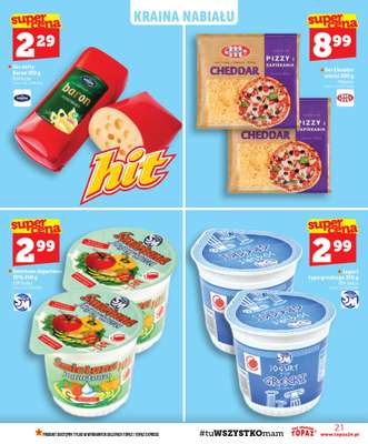 TOPAZ - gazetka promocyjna Gazetka od czwartku 27.08 do środy 02.09 - strona 21