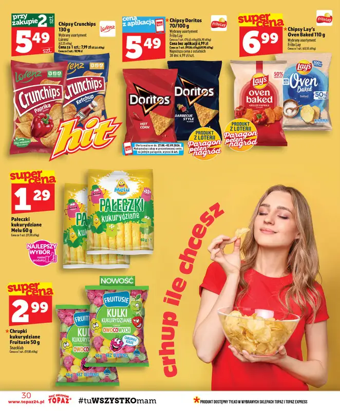 TOPAZ - gazetka promocyjna Gazetka od czwartku 27.08 do środy 02.09 - strona 30