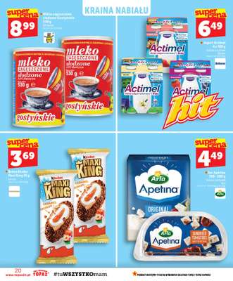 TOPAZ - gazetka promocyjna Gazetka od czwartku 27.08 do środy 02.09 - strona 20