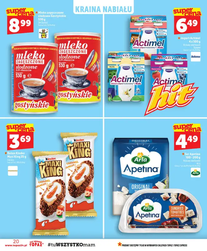 TOPAZ - gazetka promocyjna Gazetka od czwartku 27.08 do środy 02.09 - strona 20