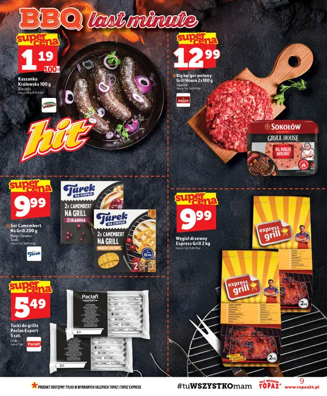 TOPAZ - gazetka promocyjna Gazetka od czwartku 27.08 do środy 02.09 - strona 9