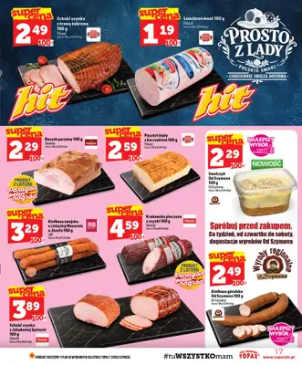 TOPAZ - gazetka promocyjna Gazetka od czwartku 27.08 do środy 02.09 - strona 17