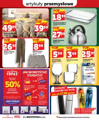 TOPAZ - gazetka promocyjna Gazetka od czwartku 27.08 do środy 02.09 - strona 42