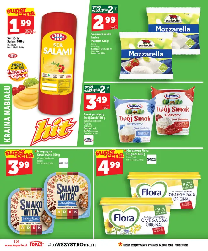 TOPAZ - gazetka promocyjna Gazetka od czwartku 27.08 do środy 02.09 - strona 18