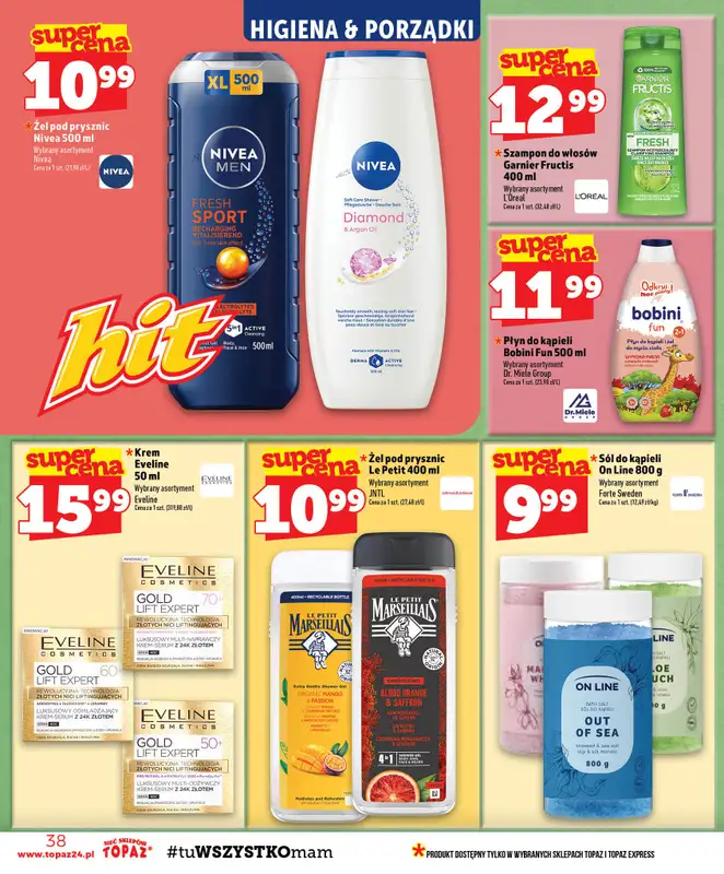 TOPAZ - gazetka promocyjna Gazetka od czwartku 27.08 do środy 02.09 - strona 38