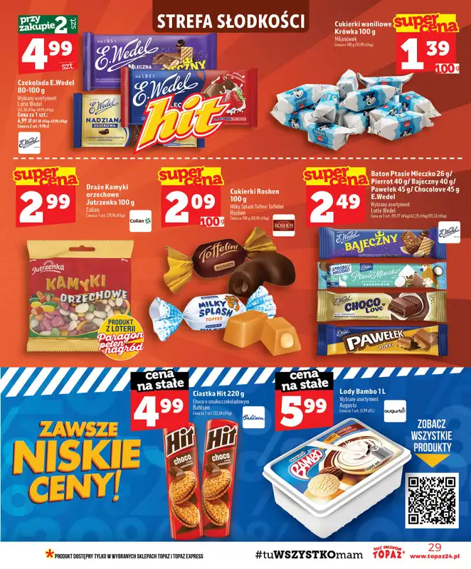 TOPAZ - gazetka promocyjna Gazetka od czwartku 27.08 do środy 02.09 - strona 29