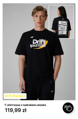 4F - gazetka promocyjna Limitowana kolekcja 4F | Drift Masters od soboty 22.08  - strona 3