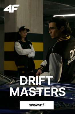 4F - gazetka promocyjna Limitowana kolekcja 4F | Drift Masters od soboty 22.08 