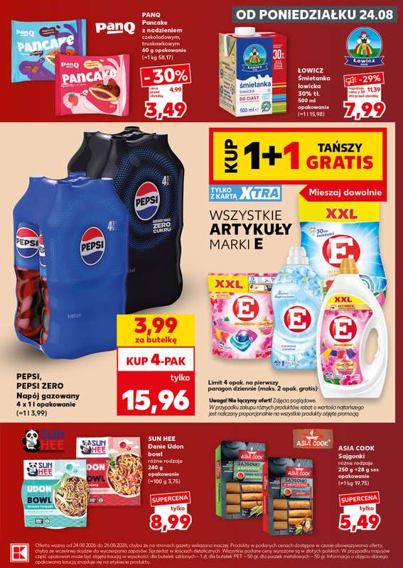 Kaufland - gazetka promocyjna Mocny Start od poniedziałku 24.08 do środy 26.08 - strona 5