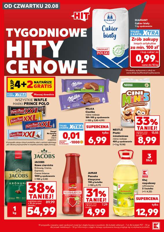 Kaufland - gazetka promocyjna Mocny Start od poniedziałku 24.08 do środy 26.08 - strona 8