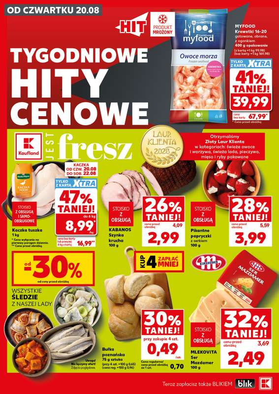 Kaufland - gazetka promocyjna Mocny Start od poniedziałku 24.08 do środy 26.08 - strona 6