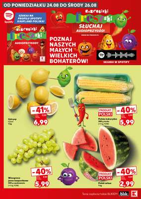 Kaufland - gazetka promocyjna Mocny Start od poniedziałku 24.08 do środy 26.08 - strona 2