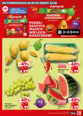 Kaufland - gazetka promocyjna Mocny Start od poniedziałku 24.08 do środy 26.08 - strona 2