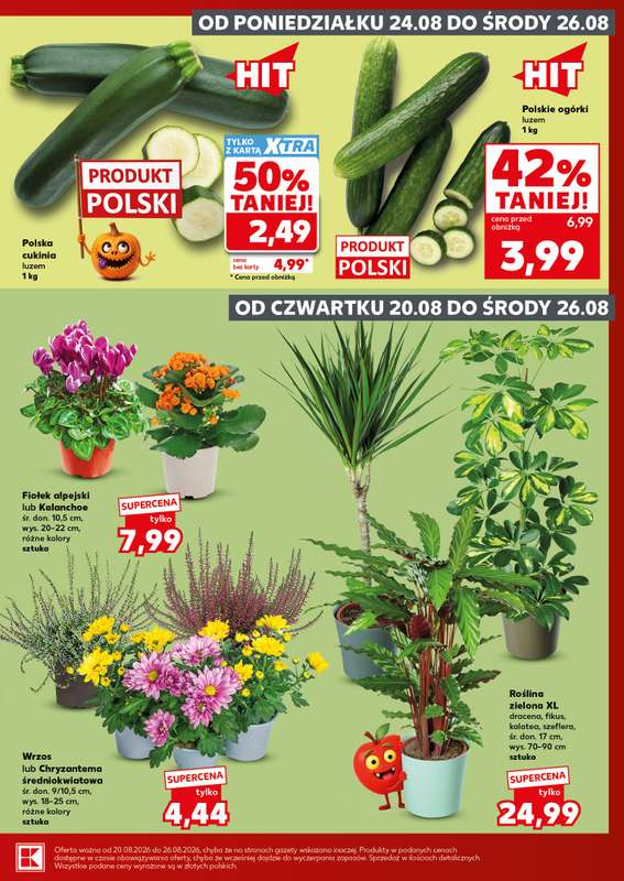 Kaufland - gazetka promocyjna Mocny Start od poniedziałku 24.08 do środy 26.08 - strona 3
